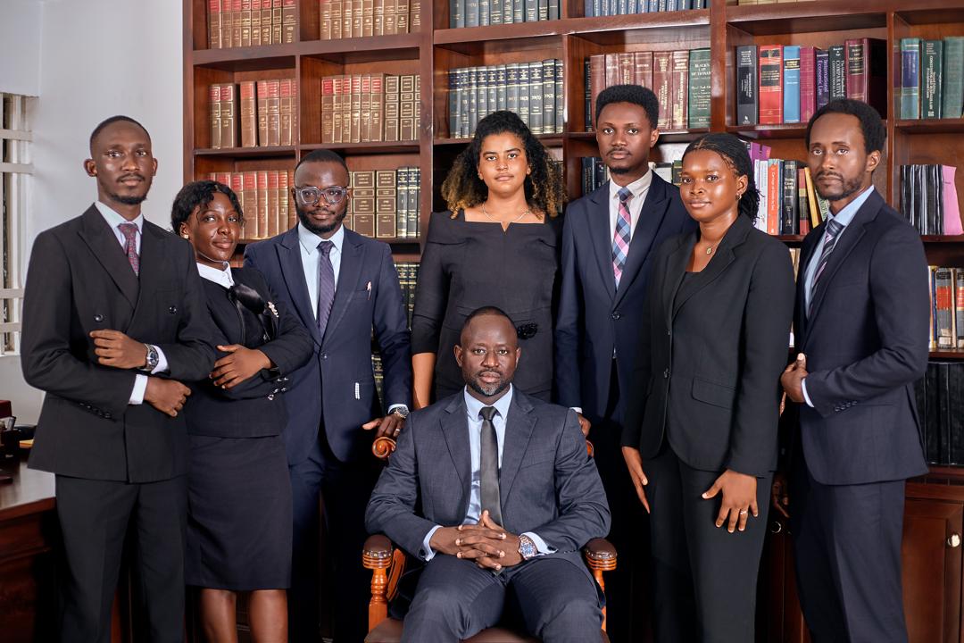 The KMK Solicitors team at our Freetown offices